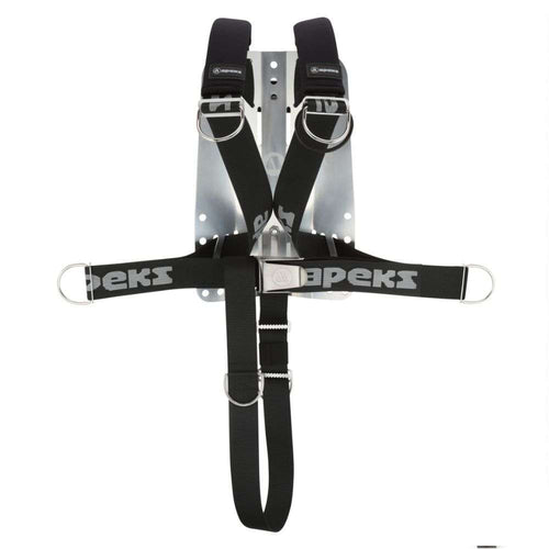 DELUXE WEBBED HARNESS - Dive BCD Accessory with Stainless Steel Plate DELUXE WEBBED HARNESS - Dive BCD Accessory with Stainless Steel Plate